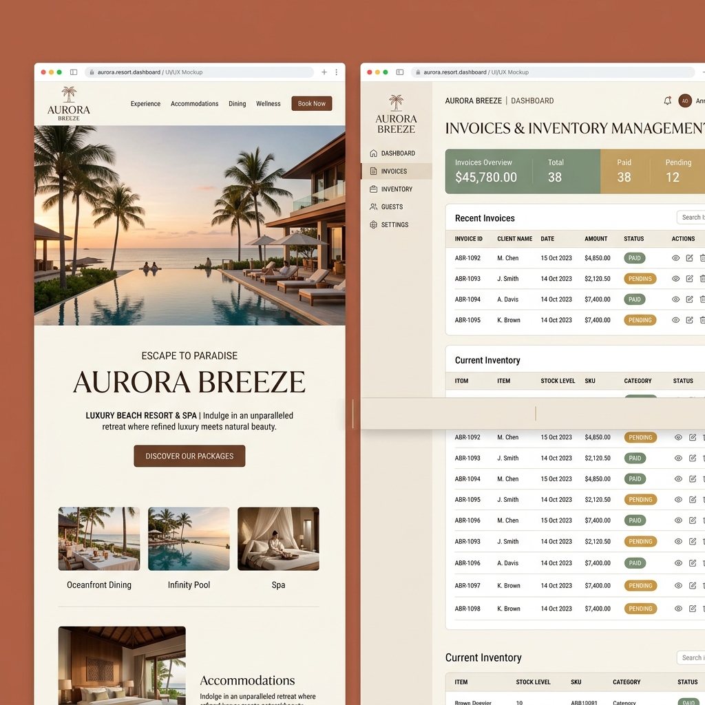 Bageecha Resort full-stack booking system case study — Django and SQLite web build